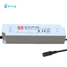 boqi CE FCC SAA 60w 36v 1800ma led driver for led panel light